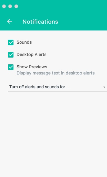 Whatsapp 0.2 : Configuring Notifications Settings