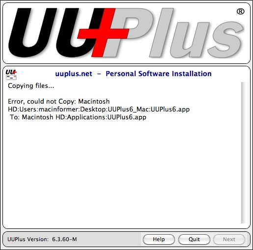 UUPlus 6.3 beta : Main Window