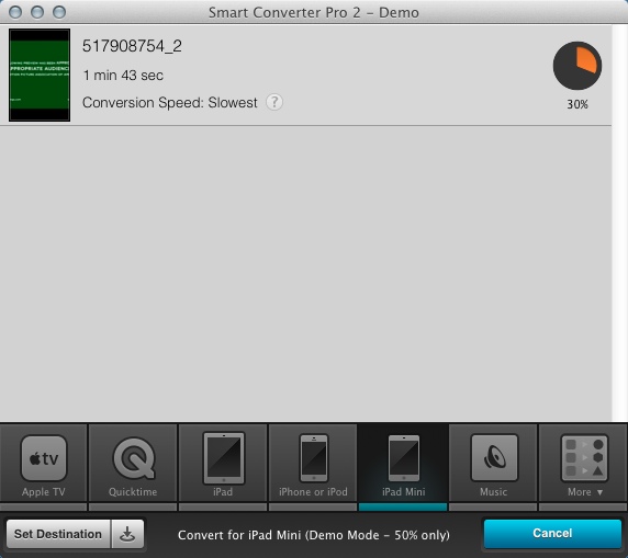 Smart Converter Pro 2.0 : Converting Video