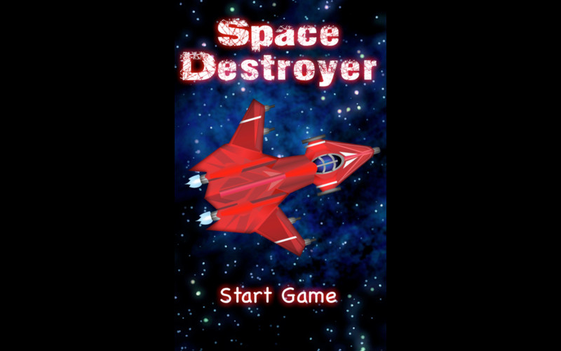 Space Destroyer 1.0 : Main window