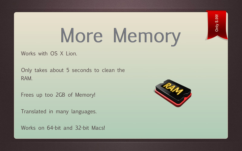 More Memory 1.3 : More Memory screenshot