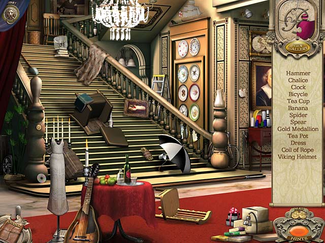 Antique Mysteries: Secrets of Howard's Mansion : Gameplay