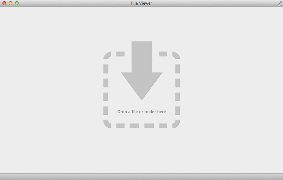 File Viewer 1.2 : Default Screen