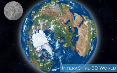 Amazing Earth 3D - Wild Friends screenshot