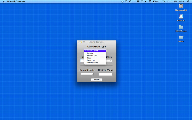 Minimal Converter 1.0 : Minimal Converter screenshot
