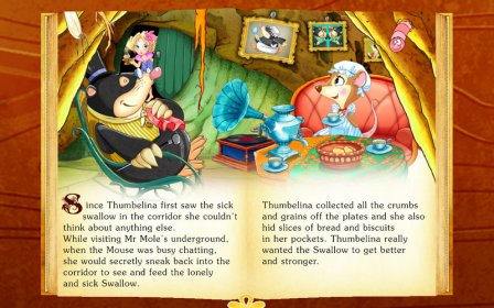 Thumbelina Interactive Book screenshot