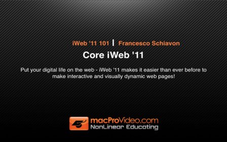 Course For iWeb 101 screenshot