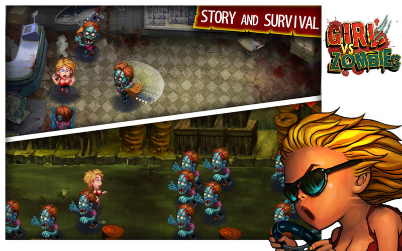 Girl Vs Zombies 1.0 : Girl vs Zombies screenshot