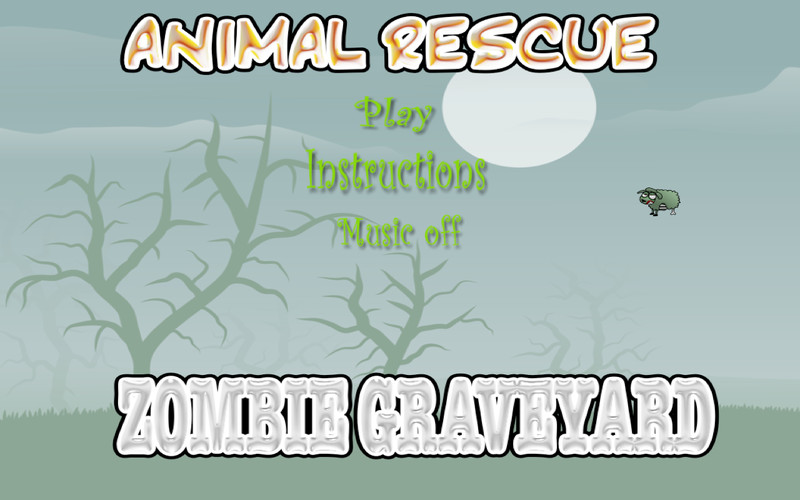 Zombie Graveyard Animal Rescue 1.0 : Zombie Graveyard Animal Rescue screenshot