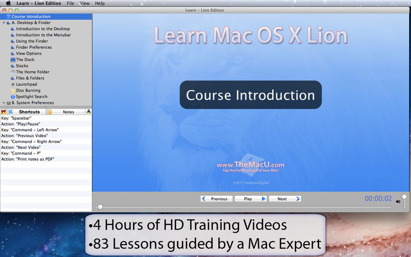 Learn - Lion Edition 3.0 : Learn - Lion Edition screenshot