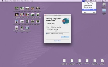 Desktop Organiser screenshot