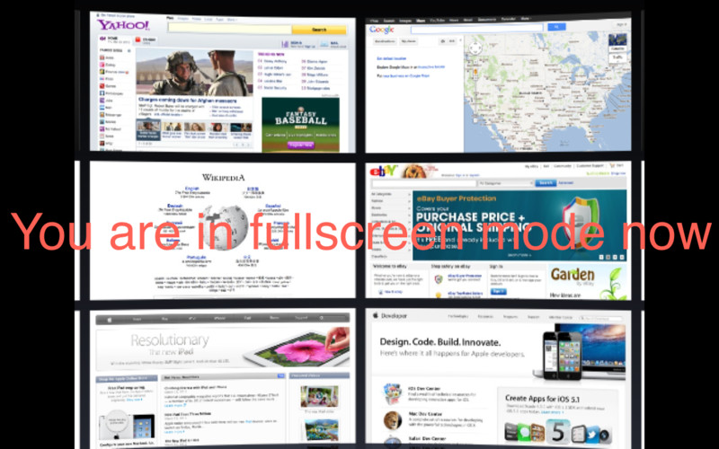 Fullsceen Anywhere 1.2 : Fullsceen Anywhere screenshot