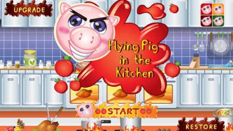 Flying Pigs in the Kitchen Free 1.0 : Main window