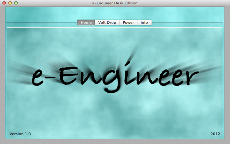 e-ENGineer-Desk 1.0 : Main window