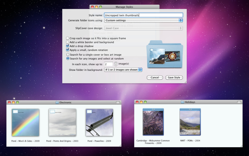 Add Folder Icons 2.1 : Add Folder Icons screenshot