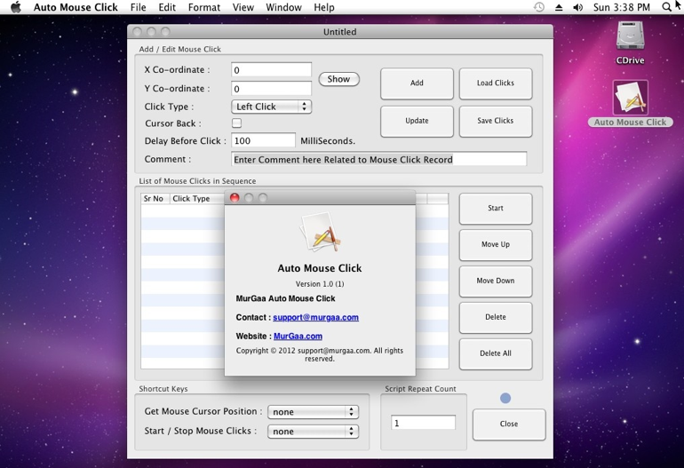 Automate Mouse Clicking with Mac Auto Mouse Click