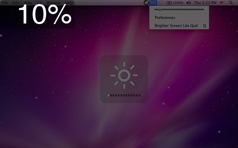 Brighter-Screen Lite 1.5 : Brighter-Screen Lite screenshot