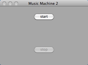 Music Machine 2 1.0 : Main window