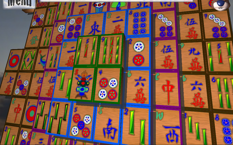 Mahjong 3D screenshot