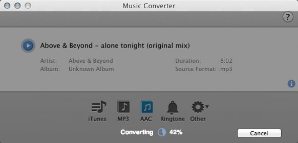 Converting Tune