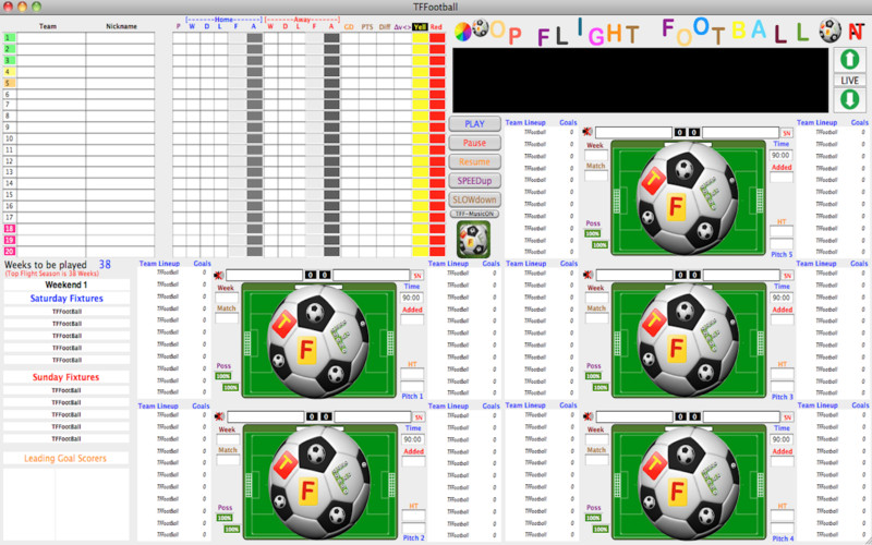 TFFootball 1.0 : TFFootball screenshot