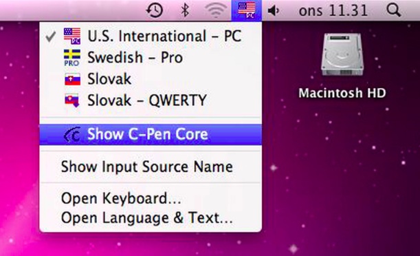 C-Pen Core 1.3 beta : Main window