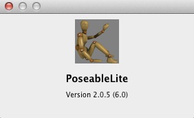 Poseable 2.0 : About window
