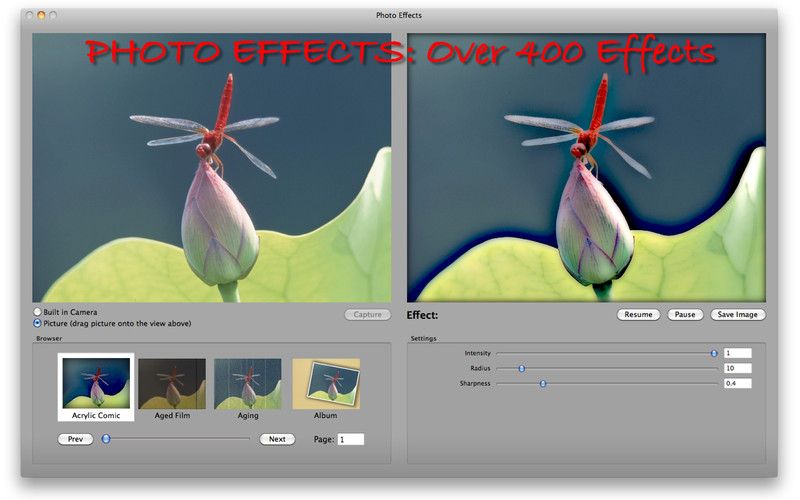 PhotoEffects : Photo Effects screenshot