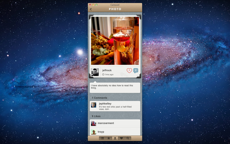 Carousel - The best way to experience Instagram on your desktop screenshot