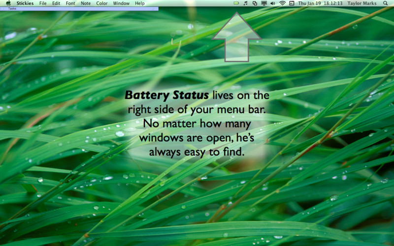 Battery Status 1.3 : Battery Status screenshot