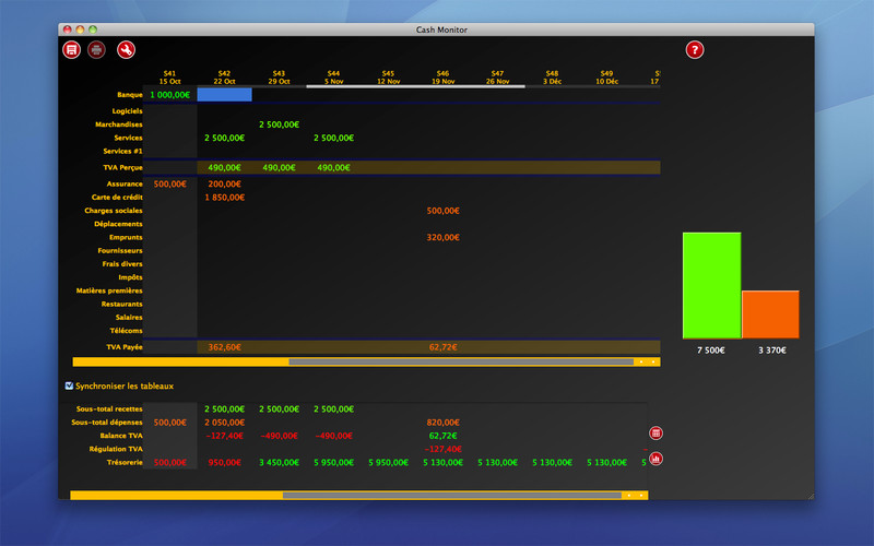 Cash Monitor 1.3 : Cash Monitor screenshot