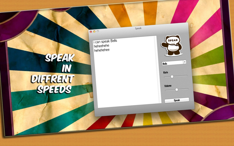 Speak 1.1 : Speak screenshot