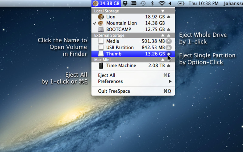 FreeSpace 1.2 : FreeSpace screenshot
