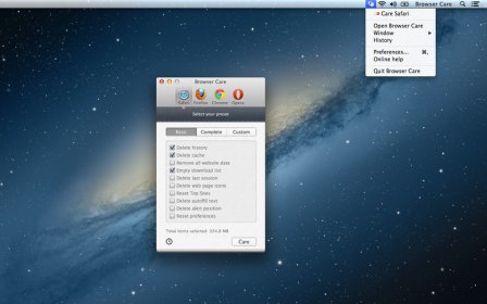 Browser Care screenshot
