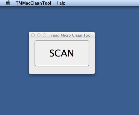TMMacCleanTool 1.0 : Main window