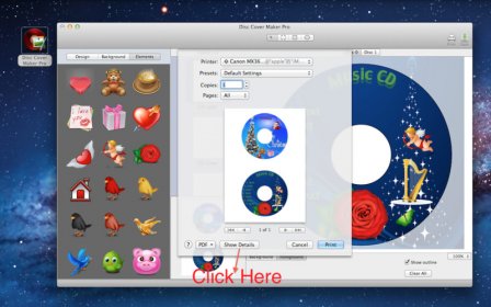 Disc Cover Maker Pro screenshot