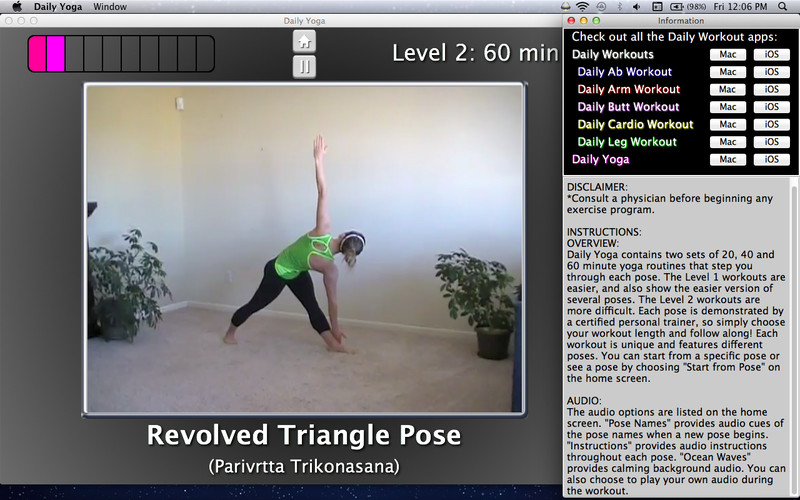 Daily Yoga 2.1 : Simply Yoga screenshot