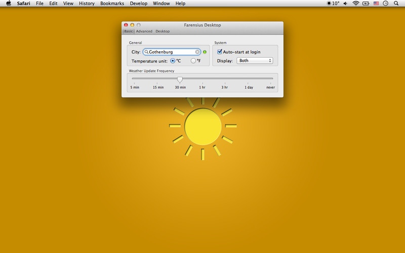 Farensius Desktop 1.0 : Farensius Desktop screenshot