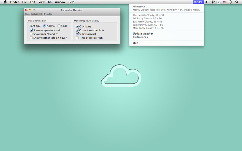 Farensius Desktop 1.0 : Farensius Desktop screenshot