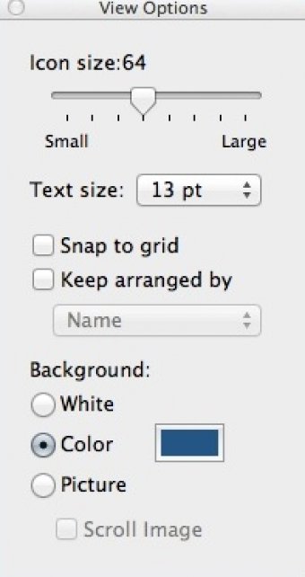 Configuring View Options