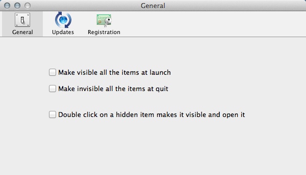 Hide Folders 6.2 : Program Preferences