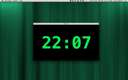 Pace Clock screenshot