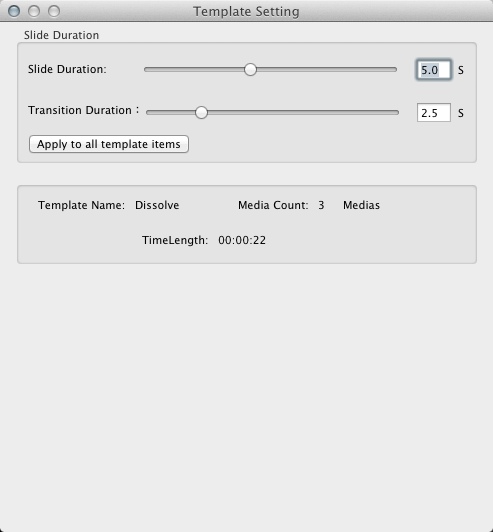 Photo Slideshow Pro 2.1 : Configuring Transition Settings