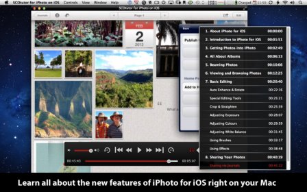 SCOtutor for iPhoto on iOS screenshot