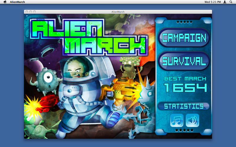 Alien March 1.1 : Alien March screenshot