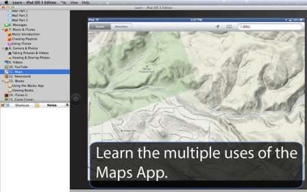 Learn - iPad iOS 5 Edition screenshot