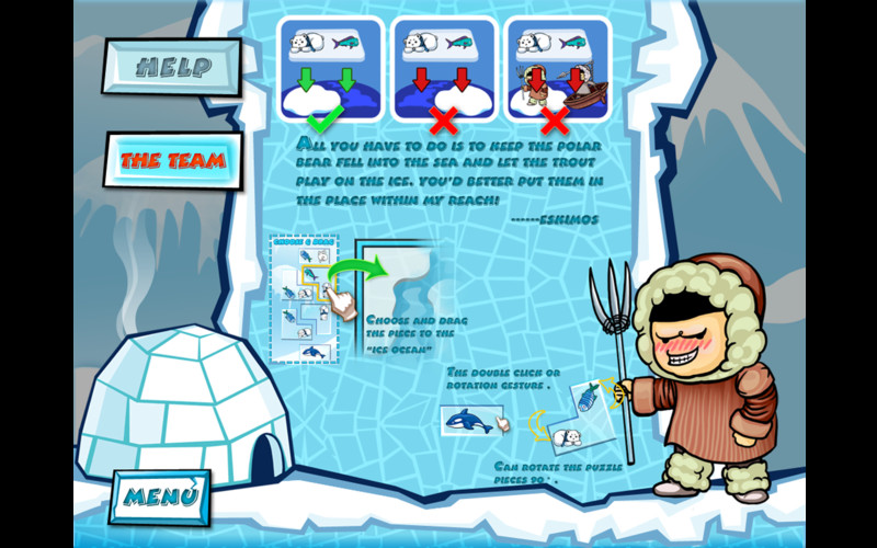 Adventures in Arctic - jigsaw puzzle game! 1.0 : Adventures in Arctic - jigsaw puzzle game! screenshot