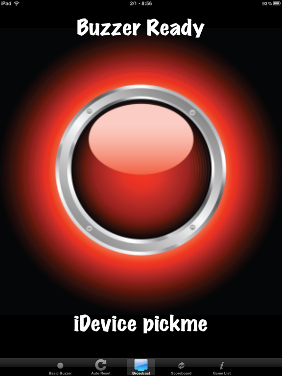 Pick Me! Buzzer App 1.0 : Buzzer on iOS