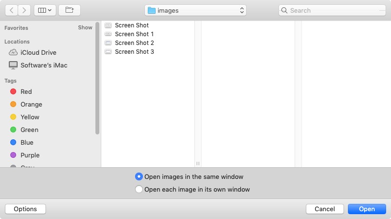 Photo Time Edit 2.3 : Open Images