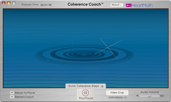 Coherence Coach 1.0 : Main window